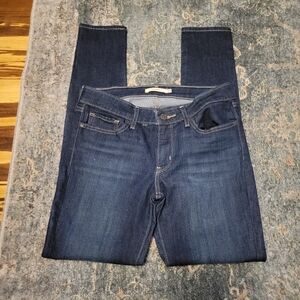 Levi's Dark Blue Women's Skinny Jeans Size 28 Like New